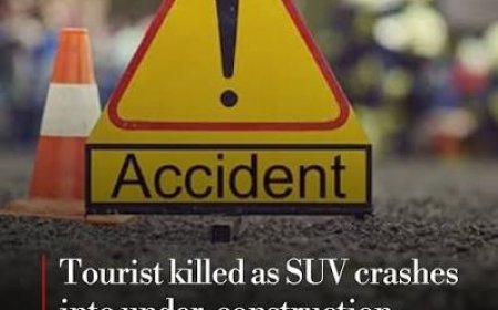 Tourist dies as Scorpio plunges off road
